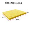 100Pcs Yellow Cleaning Sponge Cleaner for Enduring Electric Welding Soldering Iron