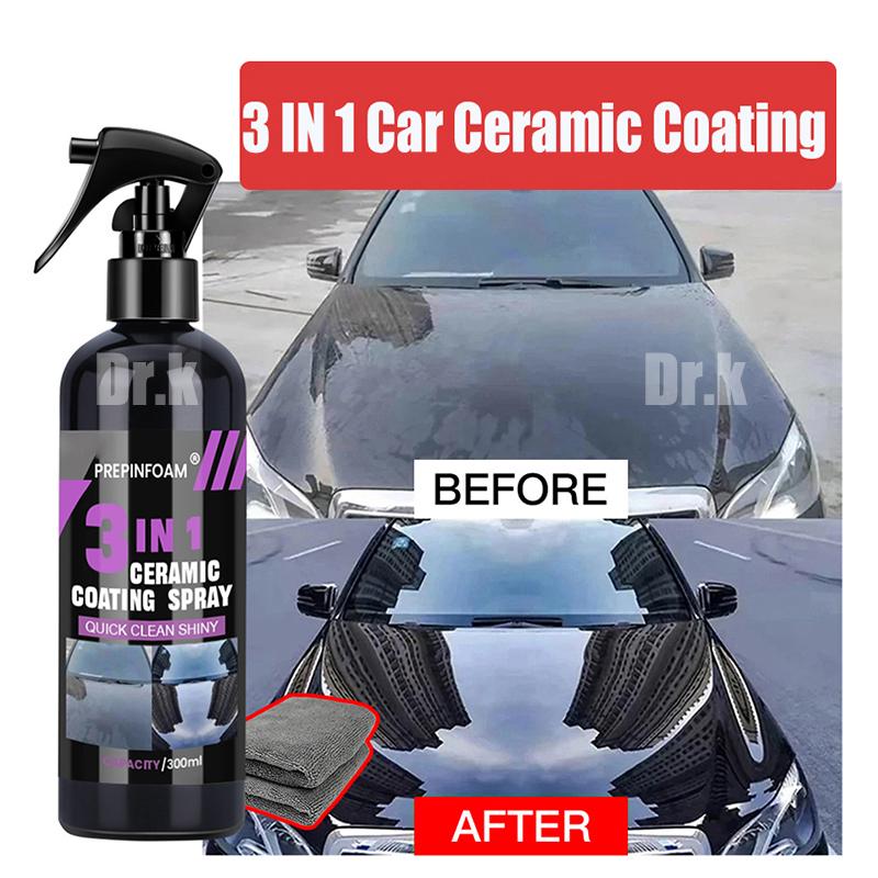 Auto-Keramikbeschichtung Auto-Nanobeschichtungsmittel Kristallbeschichtungsflüssigkeit Hydrophobe Anti-Kratzer Autowachsbeschichtung Autopolierbeschichtung