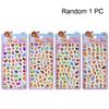 1 Sheet Kawaii Lovely Capibala Small Animals Foam 3D Decorative Stationery Stickers Scrapbooking Diy Diary Album Decals