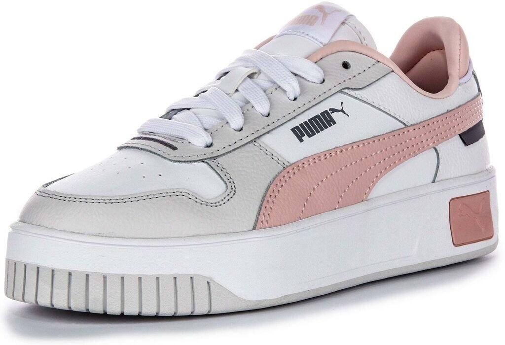 Кроссовки Puma Carina Street Women puma white/rose dust/feather grey