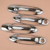 1 Set Chrome Exterior Door Handle Cover Trim ABS Fit for Toyota Sequoia Tundra Lexus LX470 2005 2006 2007