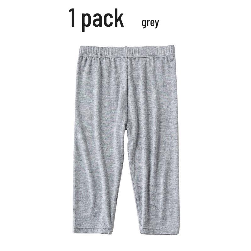 Girls' Slim Fit Modal Pants - Breathable, Casual, Versatile, Summer Wear for Small & Medium Girls