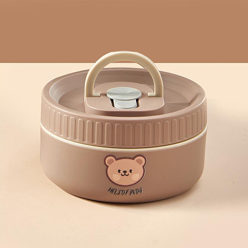 Portable Thermal Lunch Box Insulated 316 Stainless Steel Leak Proof Microwave Safe Bento Box for Salad And Food Storage