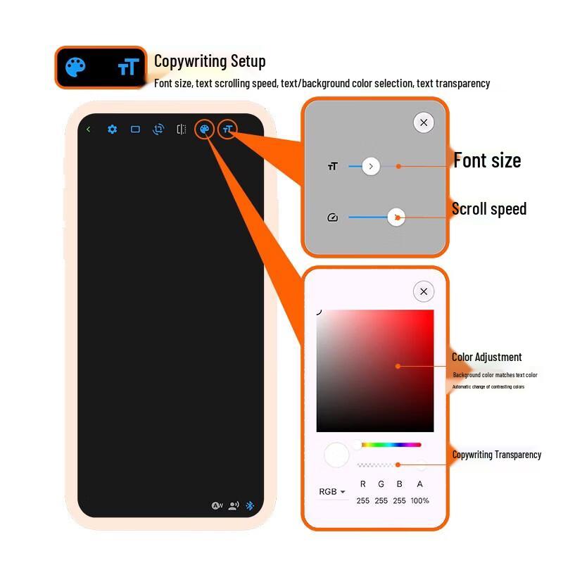 JiaShiYing JS12PLUS AI Voice Teleprompter