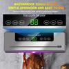 1Set Kitchen Food Storage Seal Electric Vacuum Sealer Built-In Cutter Touch Button Dry/Wet Food Sealing Vacuum Packaging Machine