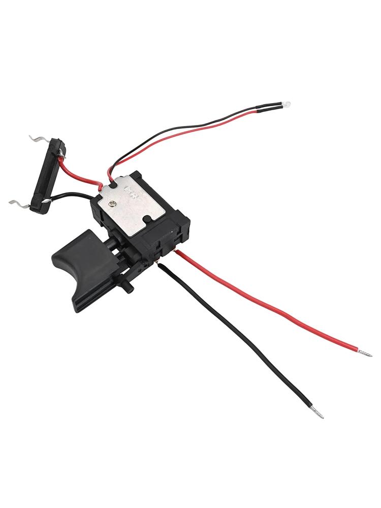 Geschwindigkeitsregulierbarer Auslöseschalter für 16,8V 18V Elektrowerkzeuge mit Lichtfunktion