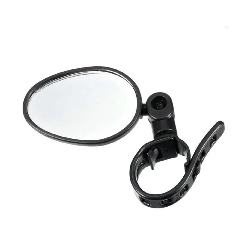 Specchietto Retrovisore Universale per Manubrio di Bicicletta e Motocicletta, Rotazione a 360°, Regolabile, per Ciclismo.