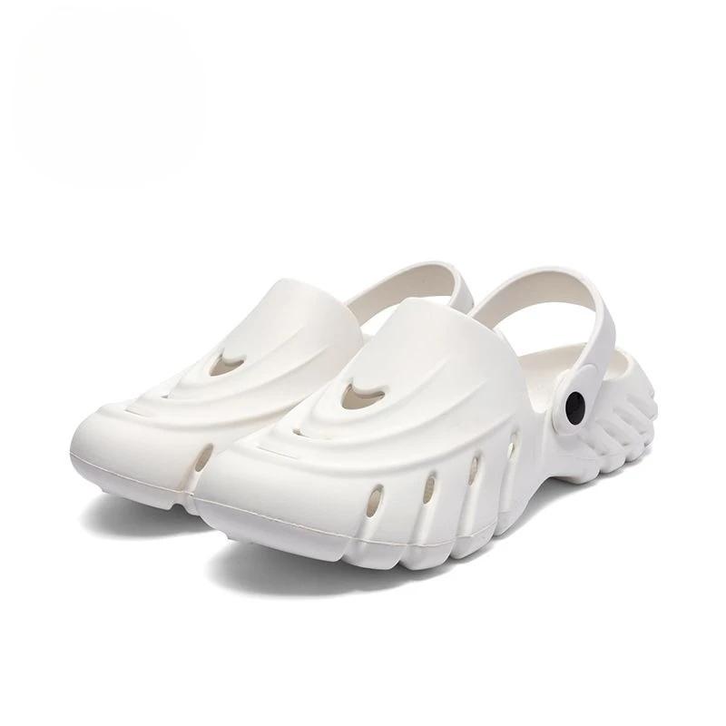 Fashion Hole Shoes Men's Sandal Beach Number 41 Descount Original Clearance Sale In Welcome Deal Daily Use Big Size 39 Eva Pvc Male Shoe