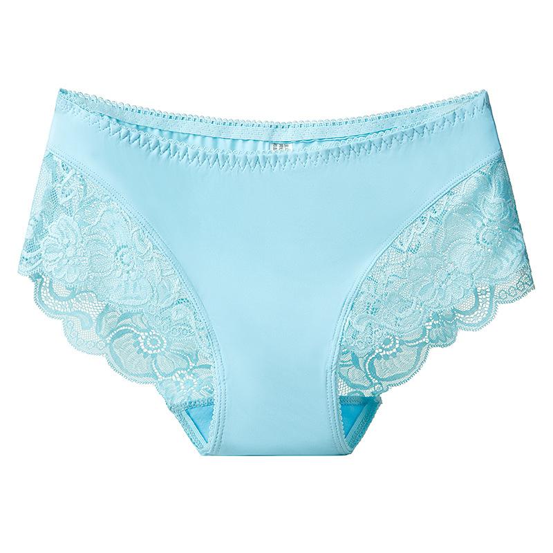 Lady Summer Sexy Lace Hollow Out No Trace Breathable in Low Thong Underwear