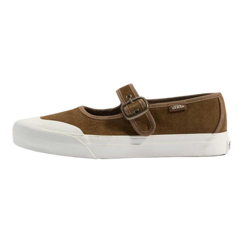 Vans Mary Jane Pig Suede Unisex Retro Minimalist Mary Jane Shoes VN000CRR0E0