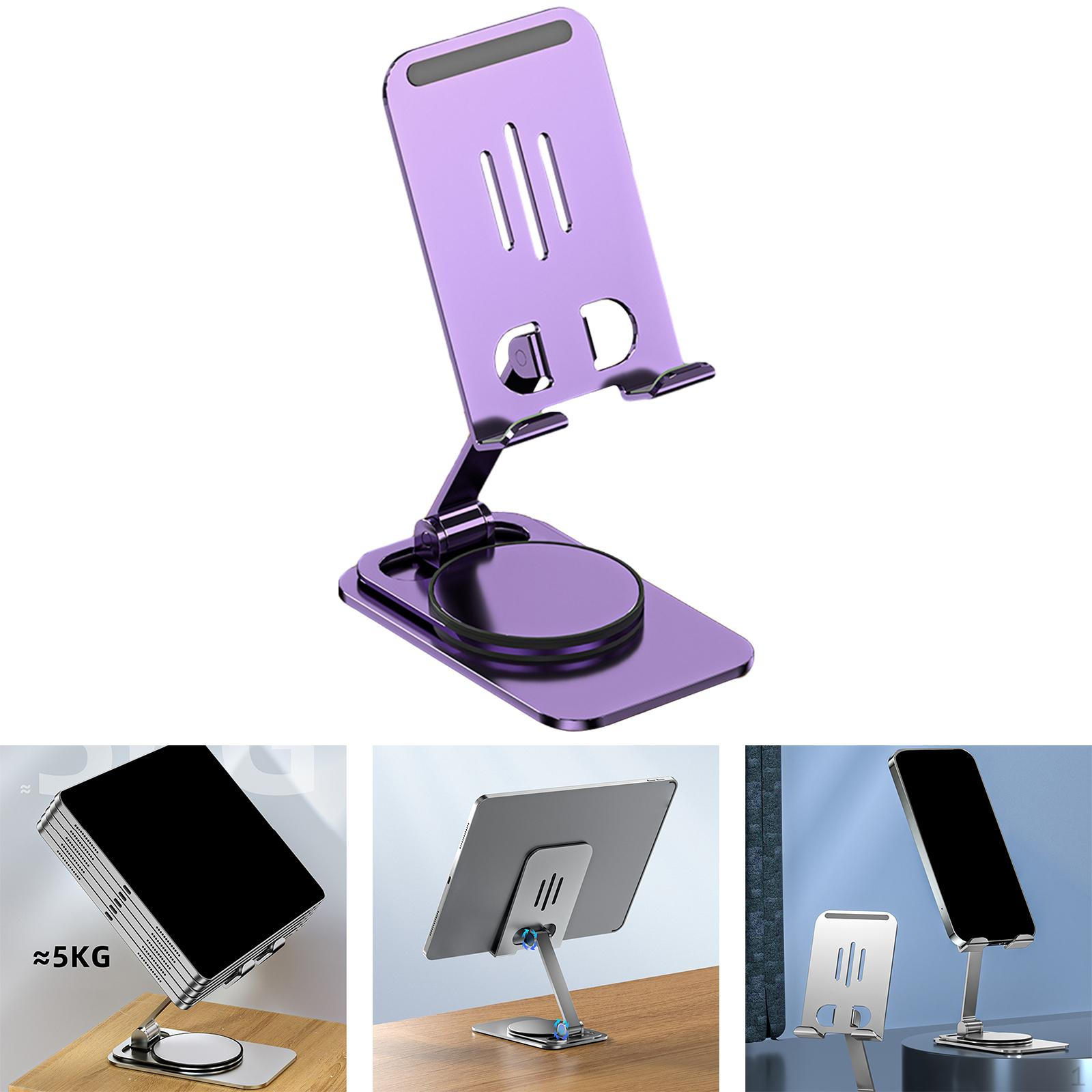 Adjustable Mobile Device Holder for Desk, Folding Stand Phones And