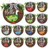 13 Replaceable Wooden Creative Doorplates Welcome Signs Door Hanging Decoration