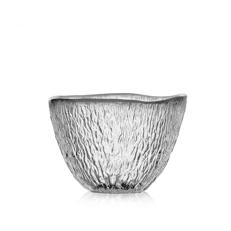 Zhinianhua Hammered Crystal Glass Teacup