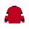 Palace FW21 Classic Stripe Drop Shoulder Long Sleeve Polo Unisex Tops Red Navy White P21ES041