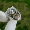 Sisters Day Deal 925 Silver Natural Montana Agate Bezel Stackable Ring Jewelry