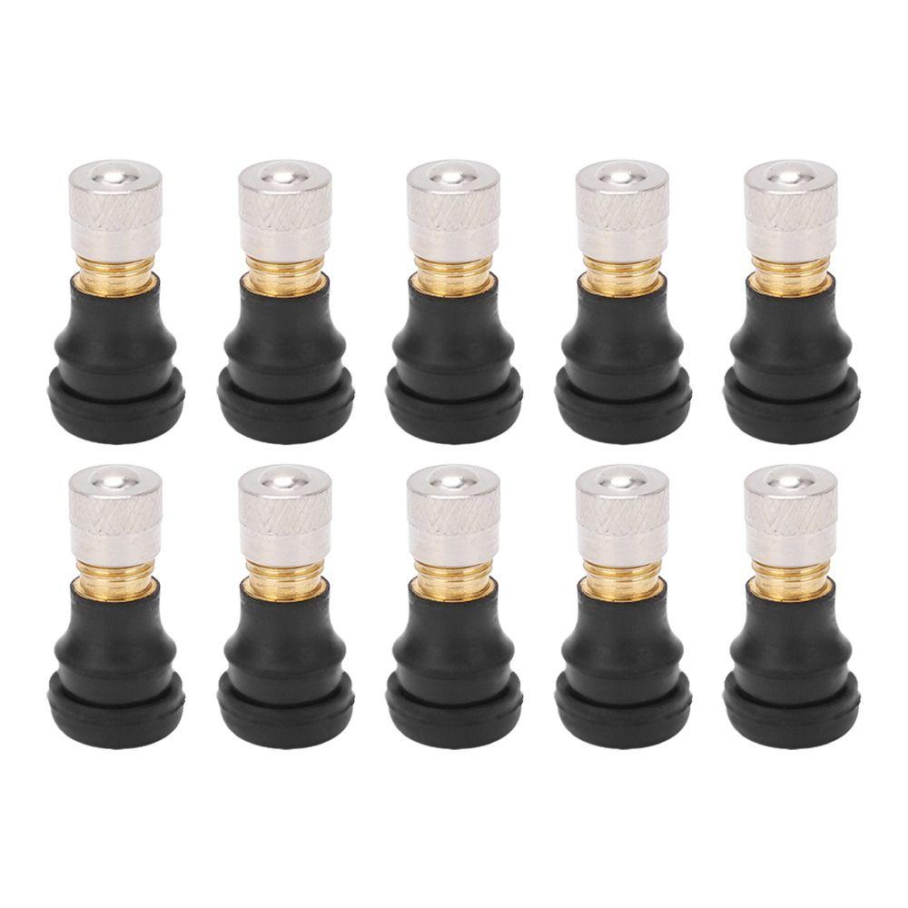 10 STK Holdbar Vakuumpumpeventil for Elektrisk Sparkesykkel til Xiaomi scooter og M365 Pro, etc.. Dekkreparasjon