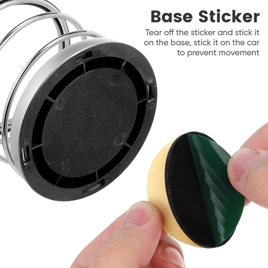 FUNOMOCYA Drink Holder Spring Cup Holder Adhesive for Free Shipping