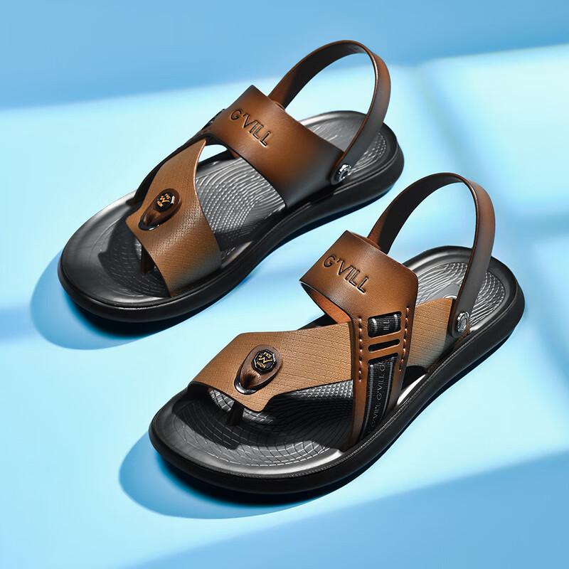 Guizhizhi Men's Cushioned Beach & Casual Sandals