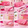 Lotso Drie Laags Etui Met Grote Capaciteit Voor Schoolspullen Meisjes