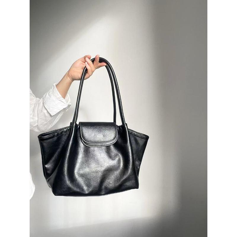 Large Capacity Single Shoulder Bag Underarm Bag Women s Bag Tote Bag чёрный