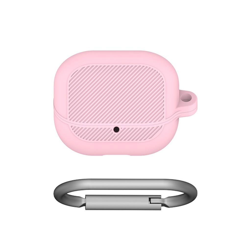Silicone Earphone Case Shockproof With Keychain Protective Cover Anti-Scratch Protector Shell for TOZO Crystal Pods