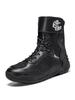 Botas de Motociclismo Unissex - À Prova de Vento, Para Todas as Estações, Sapatos Curtos para Corrida e Touring