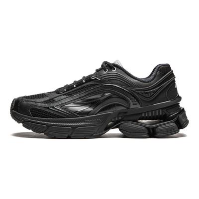 LiNing Aurora Renew Lightweight Resilience Stable Support Comfortable Durable Retro Thick-Soled Low-Top Casual Shoes Men Sneaker Black AGCU051-1