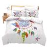 Cartoon Dreamcatcher Duvet Cover Set Single King Feather Bedding Set Microfiber Bohemian Comforter Cover For Girls Women Room