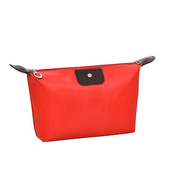 Foldable Cosmetic Bag Waterproof Small Makeup Pouch Portable Travel Makeup Organizer for Brushes Toiletry Stationery