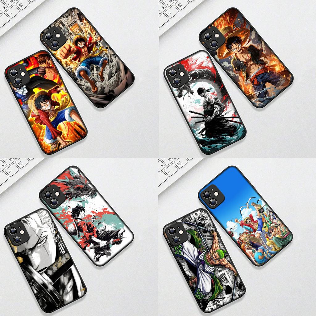 Cover for Motorola Moto G86 G57 E14 E15 G14 G34 G67 G84 G24 A54 G15 Power E22 Phone Case Anime Luffy One Piece Roronoa Zoro