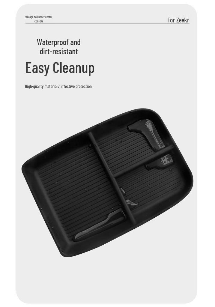 Zeekr 7X 2024-2025 Car Console Storage Box & Interior Accessories.