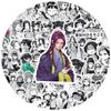 10/30/88pcs Classic Anime The Apothecary Diaries Stickers Black White Decals DIY Scrapbook Luggage Notebook Cute Maomao Sticker