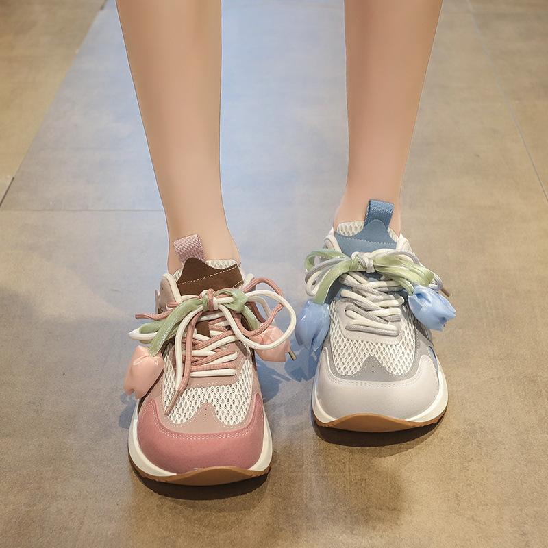 Thick-soled Forrest Gump shoes children's 2025 new popular summer thin mesh breathable casual sports shoes