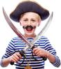 JJ98 MUSTACHE SET BLACK 6 PCS SELF-ADHESIVE