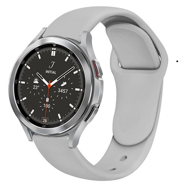 Cinturino in Silicone da 20 mm per Samsung Galaxy Watch 7 44mm 40mm/6 5 4 Classic Cinturino per Samsung Watch 5 Pro 45mm Accessori Cinturino