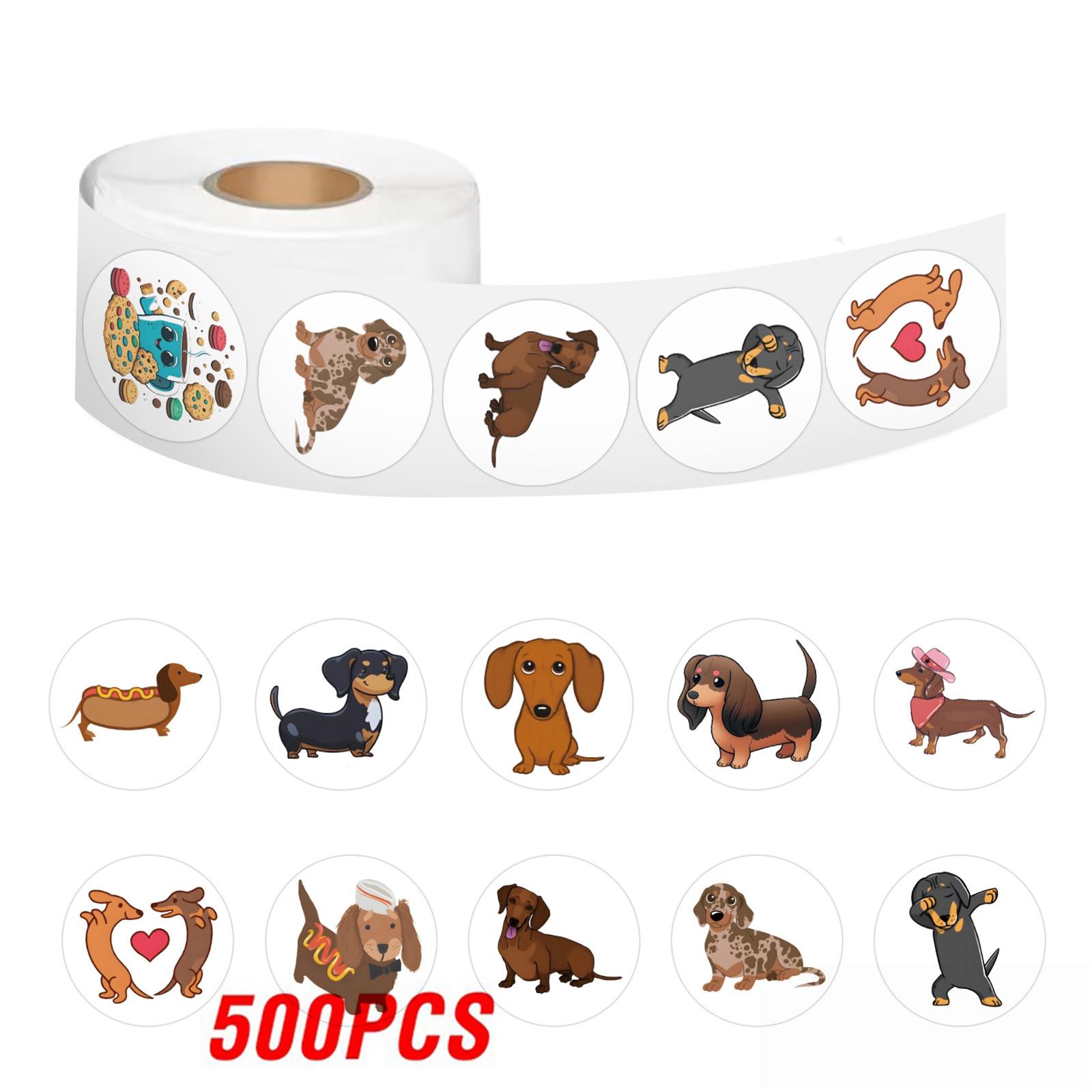 100-500Pcs Superior-Grade Dog First-Class Sticker Top-Grade For First-Class On First-Class Laptop Superior-Grade Suitcase First-Class Cute