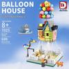 Casa Balão Flutuante Anti-Gravidade Blocos de Construção Brinquedo (DK7025 Atualizado)