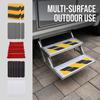 8Pcs Waterproof Stair Tread Anti-Slip Tape Luminous Stair Tread Tape Floor Warning Tape  Ladders