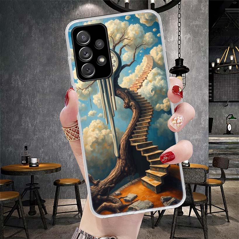 Salvador Dali Art Soft Phone Case For Samsung Galaxy S22 S23 S24 S25 Edge S26 Ultra S20 FE S21 Plus + Fundas Coque Galaxy S20 S2