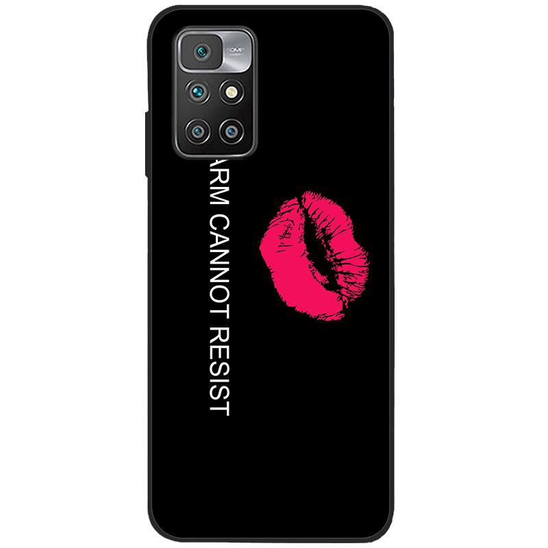 For Xiaomi Redmi 10 Case Silicone Soft TPU Back Cover For Xiaomi Redmi 10 Redmi10 Phone Cases Cute Painted Cover Shockproof Capa