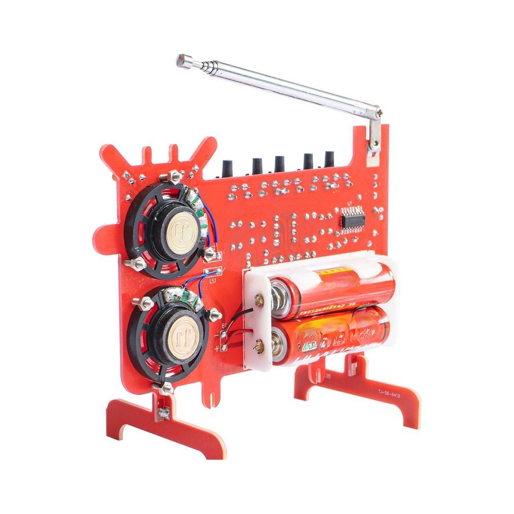 Radio Diy Kit RDA5807 For FM Cartoon Dual-Channel Radio For DIY Soldering Welding Practice Kit Easy To Use