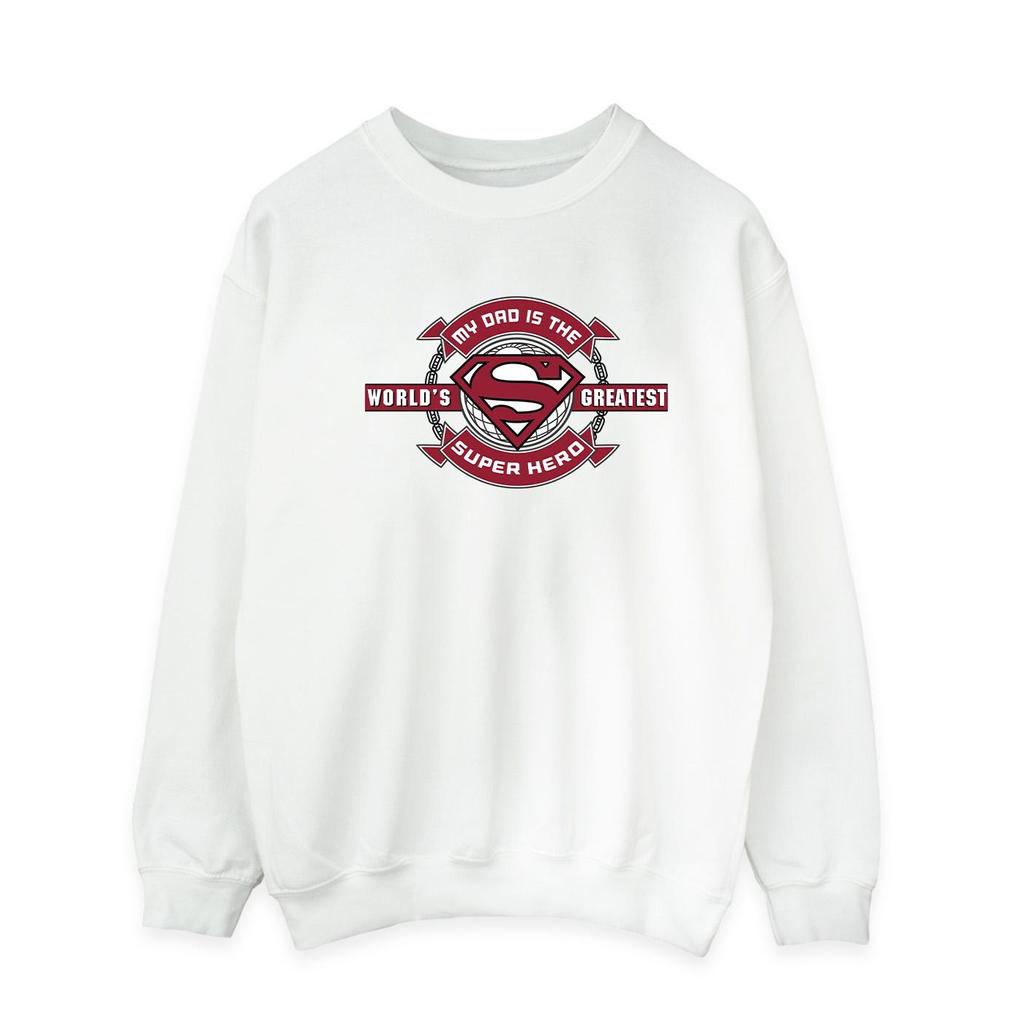 DC Comics Mens Superman Super Hero Sweatshirt