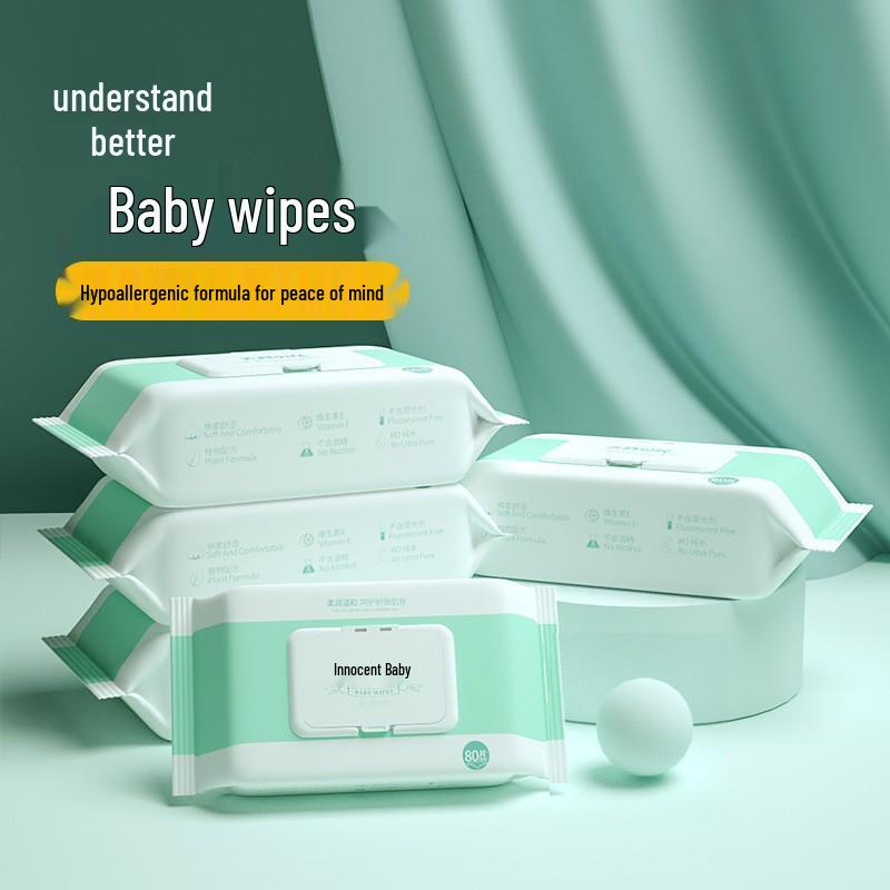 Children's Hand, Mouth, and Diaper Cleaning Wet Wipes - Large Pack