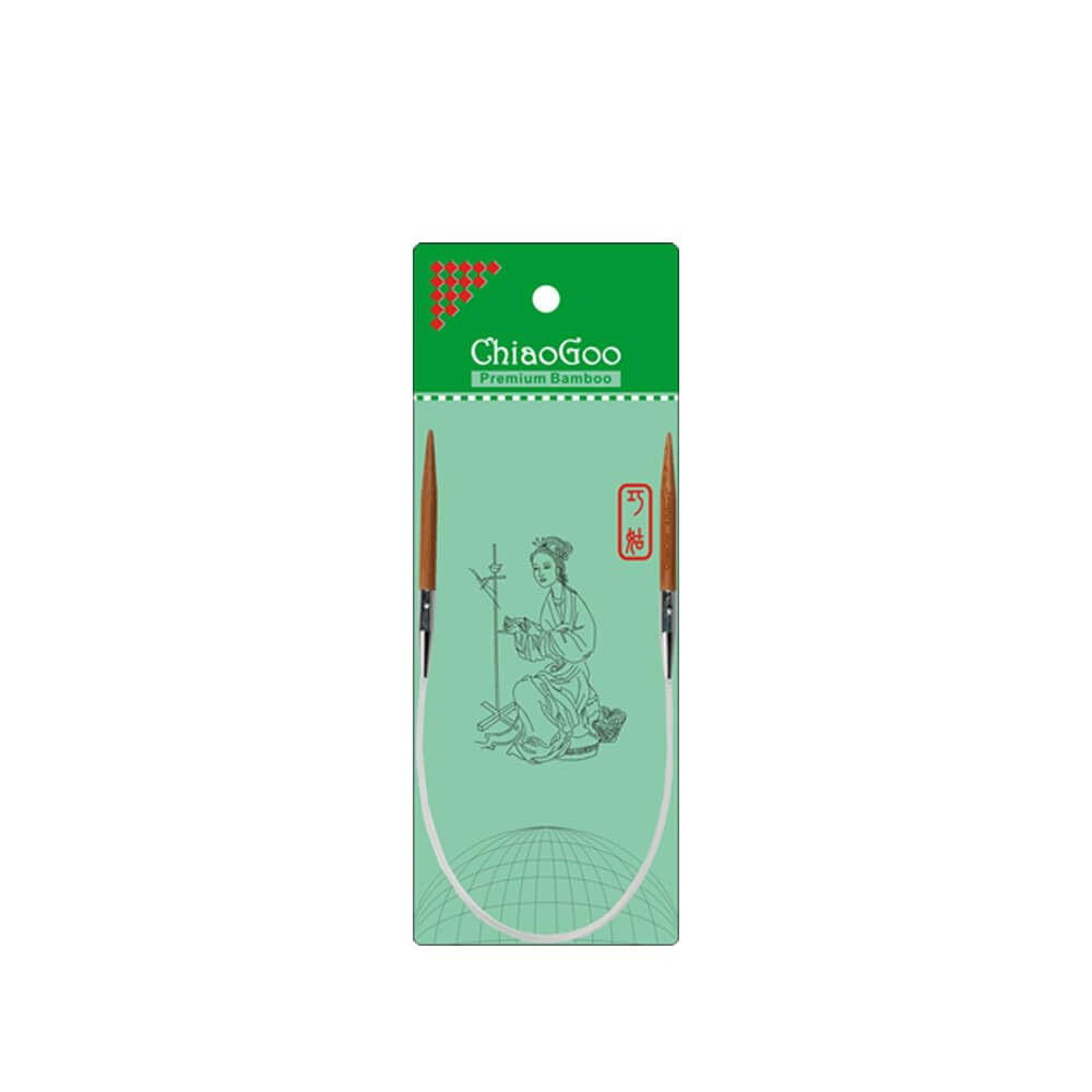 Круглая бамбуковая спица ChiaoGoo Verdigris 1 шт., 40 см, 9,00 мм, -