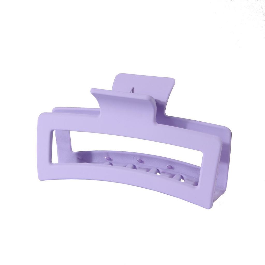 Extra Large 13CM Rectangular Hair Clip - Frosted Multi-purpose Shark Claw Clip for Thick Hair