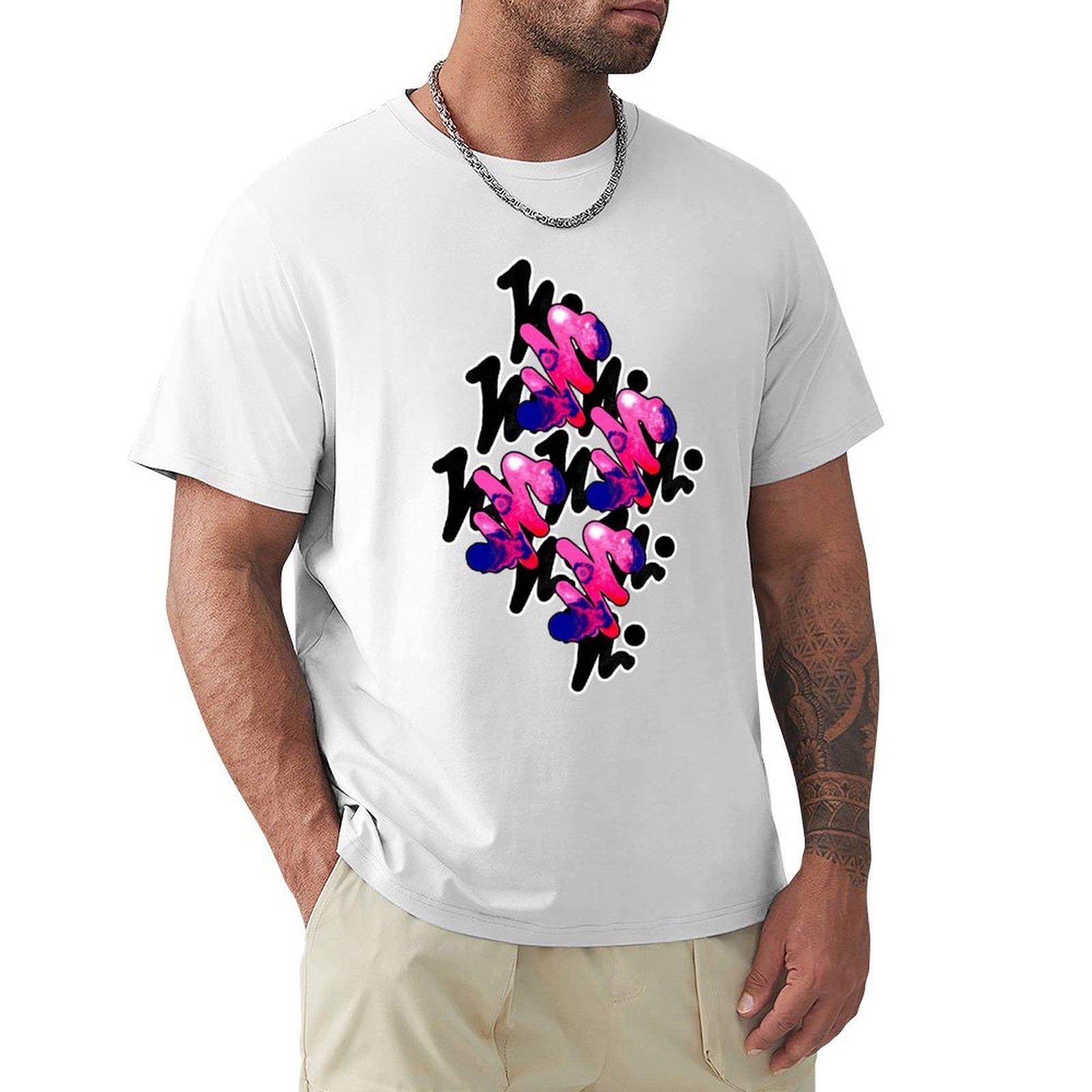 Tagging 1 Tshirt Stylish Print Short Sleeve Tee S