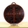 Catholic Christian Religious Home Car Vintage Colored Saint Benedict Cross Ornaments Pendants Jewelry Gift Wall Cross Decoration