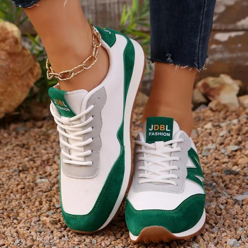 Fashion Hot-selling Fashionable Women's Casual Low Heel Sports Shoes 2025 Spring Autumn New Vulcanized Shoes Sneakers