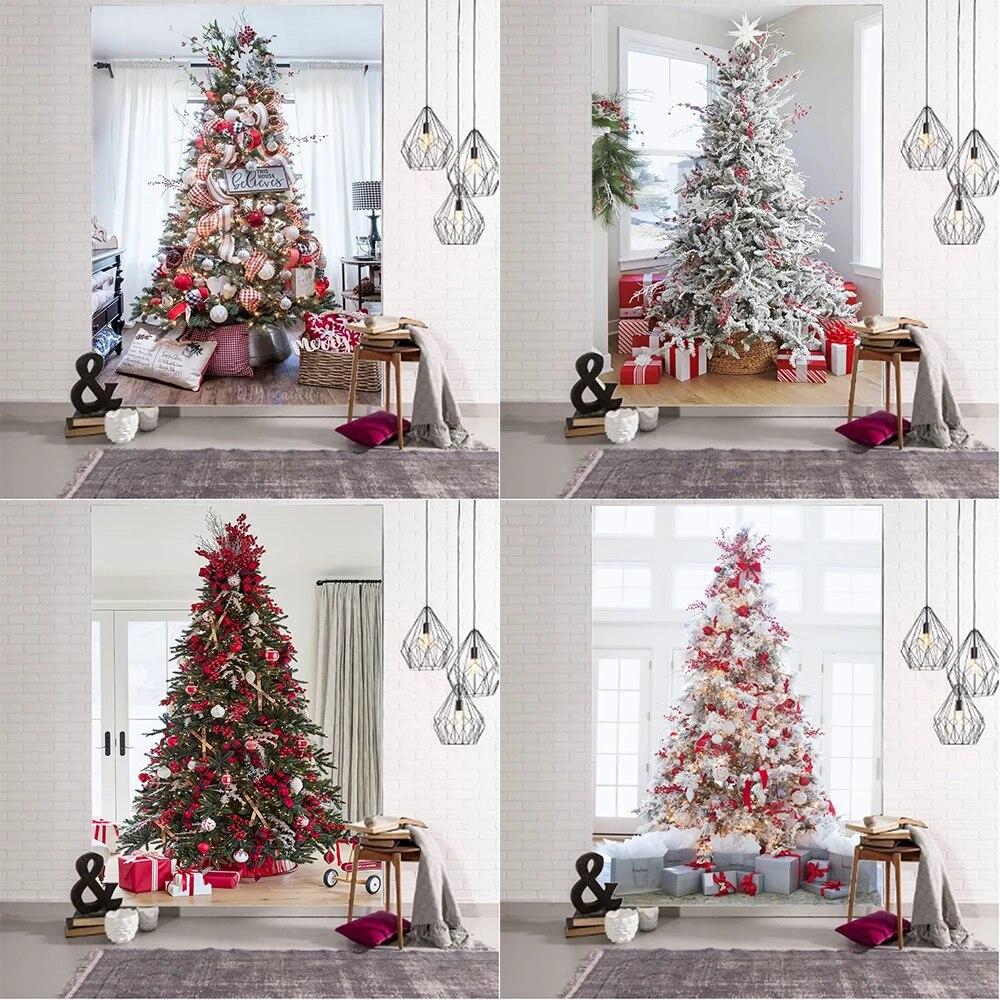 

Christmas tree Christmas party decoration tapestry home bedroom living room wall decoration background cloth tapestry