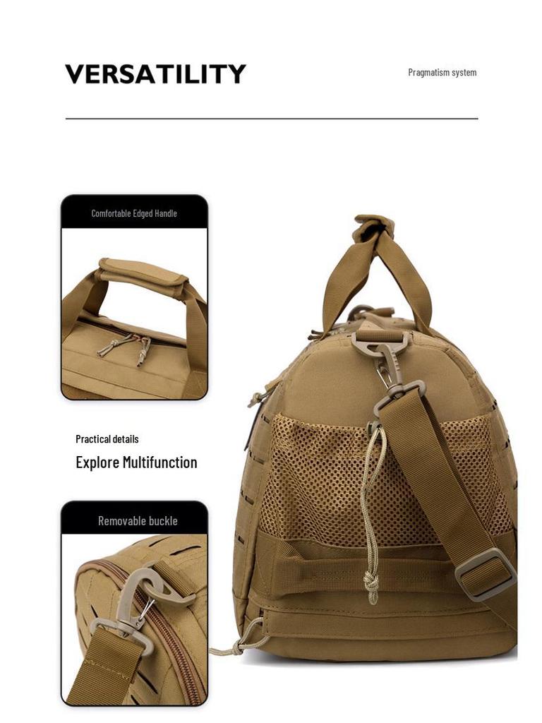 Versatile Duffle Bag: Shoes, Sports Gear, Fitness, Travel & Hospital Use, Crossbody & Overnight Bag for Men & Women